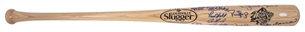 1999 New York Yankees Multi Signed World Series Championship Commemorative Bat With 16 Signatures Including Jeter (MLB Authenticated & Steiner)